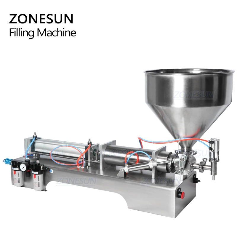 Zonesun ZS-GT1P Full Pneumatic Paste Filling Machine With Hopper