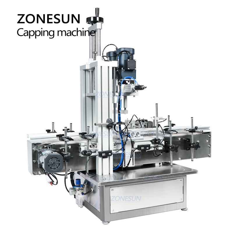 ZONESUN ZS-XG1870 Pneumatic Desktop Automatic Capping Machine
