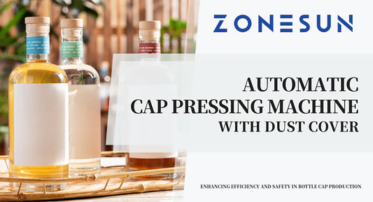 ZONESUN ZS-XG16D2 Automatic Cap Pressing Machine With Dust Cover: Enhancing Efficiency and Safety in Bottle Cap Production