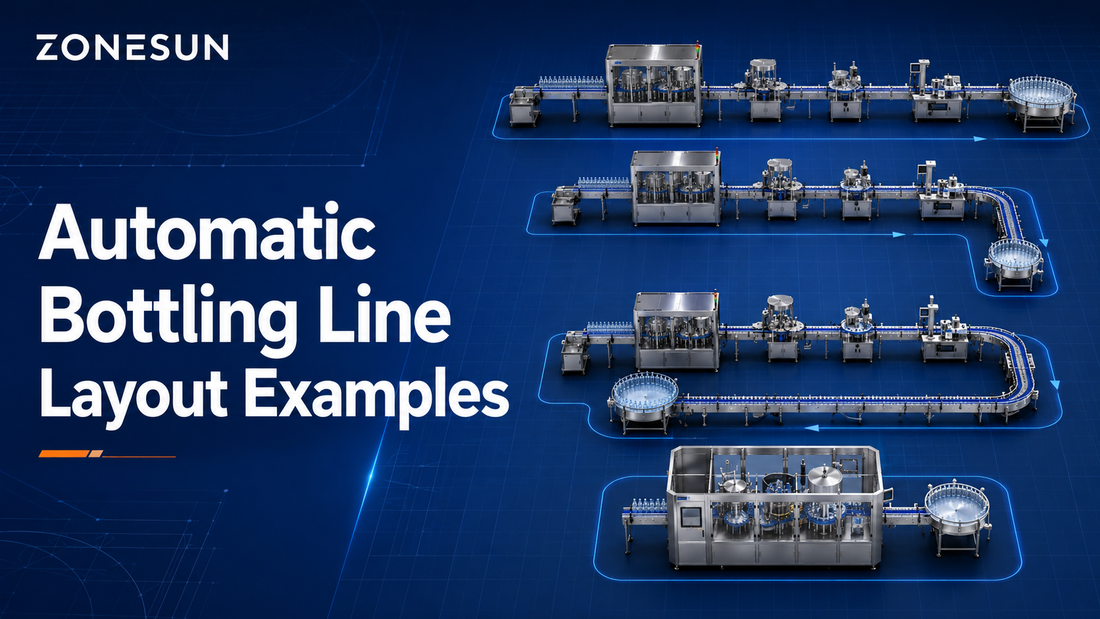Automatic Bottling Line Layout Examples