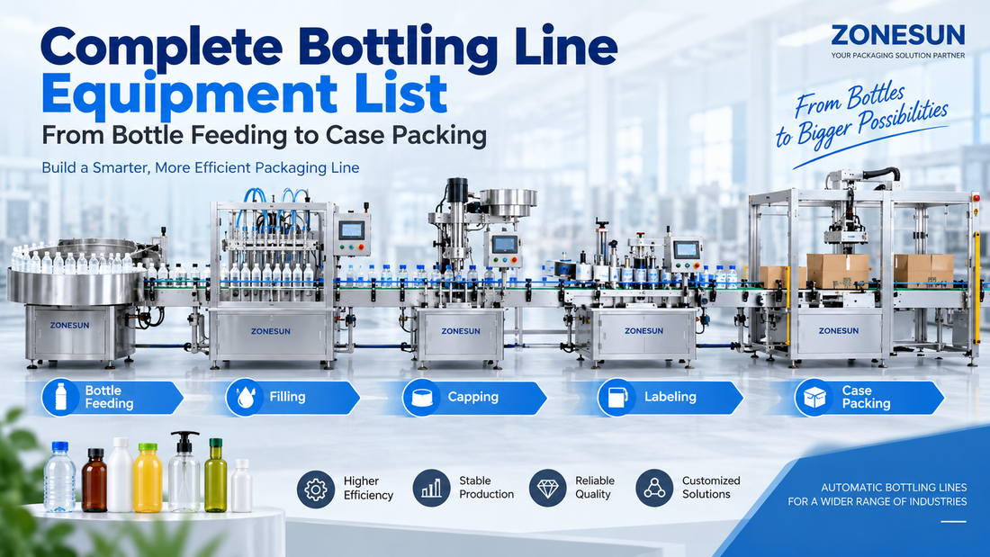 Complete Bottling Line Equipment List