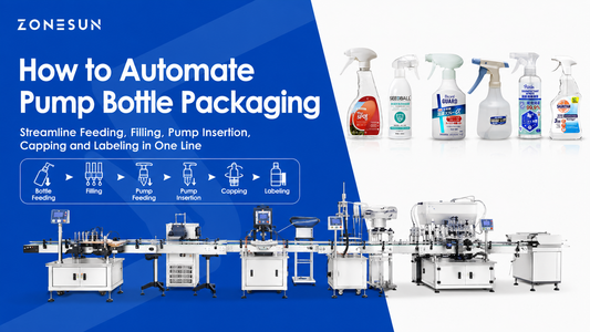 How to Automate Pump Bottle Packaging | ZONESUN