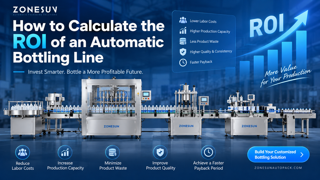 How to Calculate the ROI of an Automatic Bottling Line