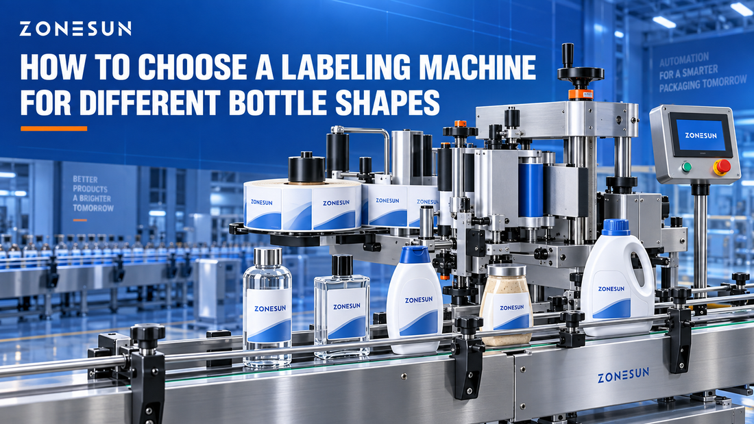 How to Choose a Labeling Machine for Different Bottle Shapes