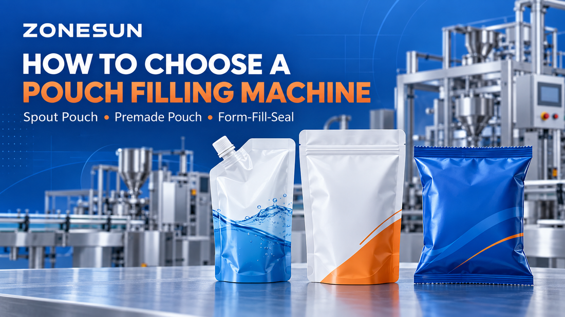 How to Choose a Pouch Filling Machine: Spout Pouch, Premade Pouch or Form-Fill-Seal
