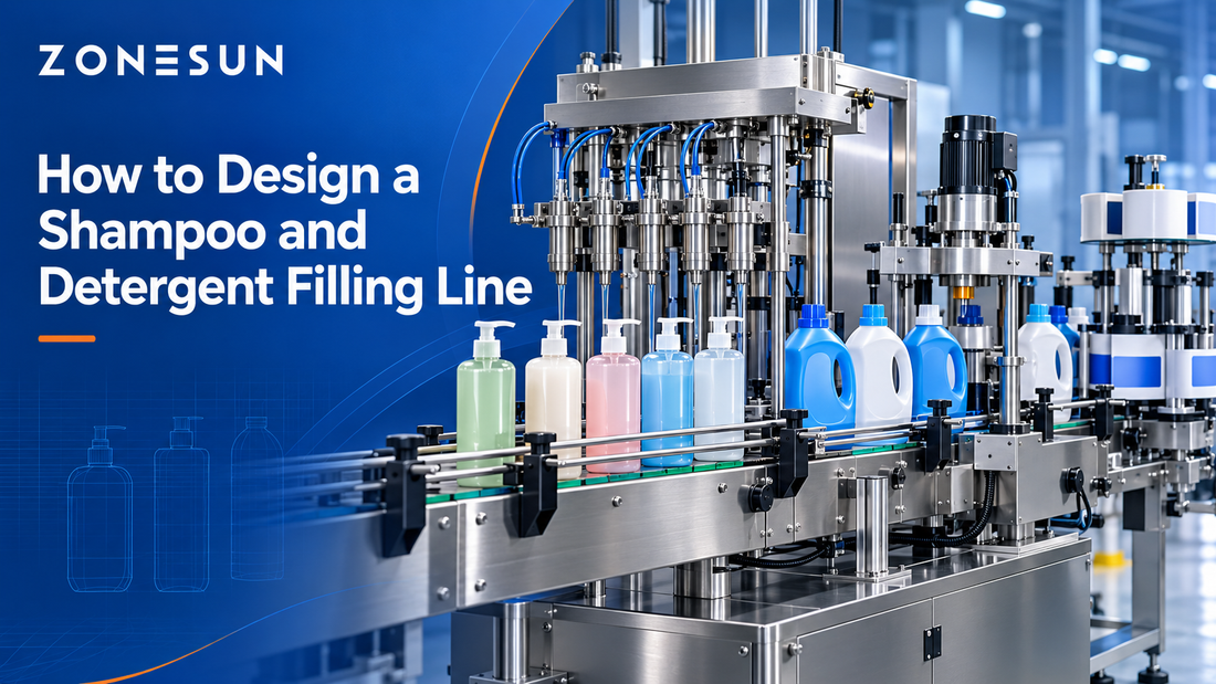 How to Design a Shampoo and Detergent Filling Line