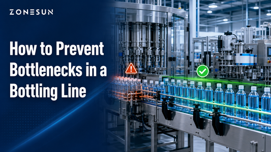 How to Prevent Bottlenecks in a Bottling Line | ZONESUN