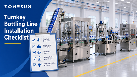 Turnkey Bottling Line Installation Checklist | ZONESUN