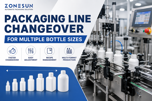 Packaging Line Changeover for Multiple Bottle Sizes | ZONESUN