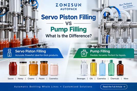 Servo Piston Filling vs Pump Filling