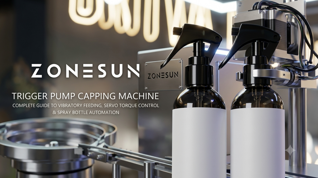 ZONESUN Trigger Pump Capping Machine