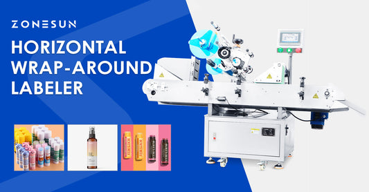 Horizontal Small Round Bottle Labeling Machine