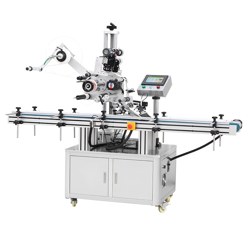 Cap Labeling Machine Flat Surface Labeling Machine | Flat Label Applicator | Zonesun ...