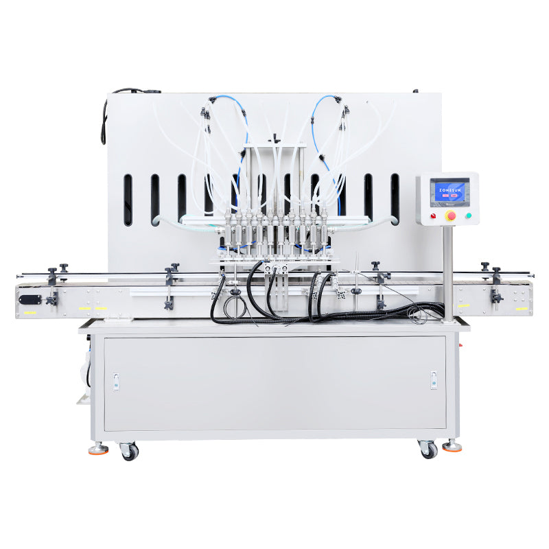 ZONESUN ZS-VTGZ100E Automatic Gravity Liquid Bottle Filling Machine with Diving Heads