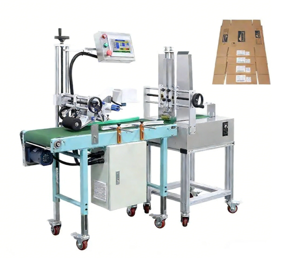 ZONESUN ZS-TB160P Automatic Flat Surface Labeling Machine with Stack Feeder