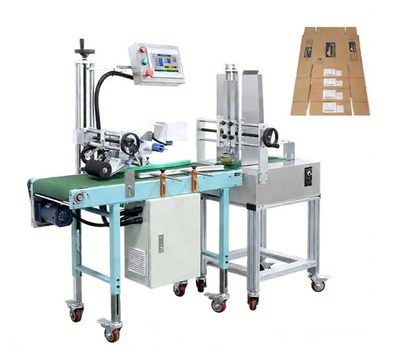 ZONESUN ZS-TB160P Automatic Flat Surface Labeling Machine with Stack Feeder