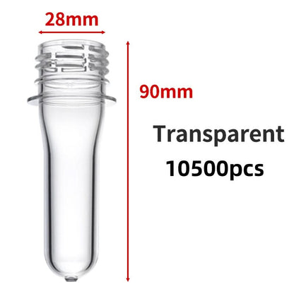 ZONESUN ZS-PCO1080 28mm PET Bottle Preforms for Blow Molding