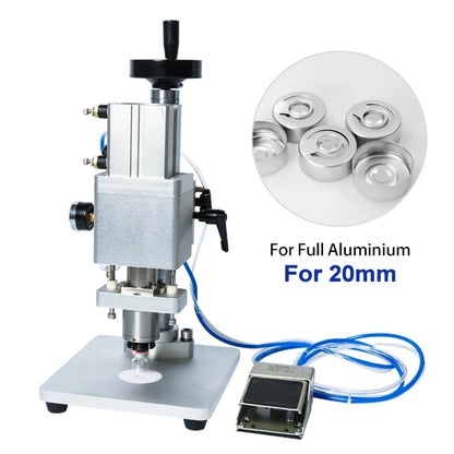 ZONESUN ZS-YG08B 13/20mm Pneumatic Aluminum Plastic Penicillin Capping Machine