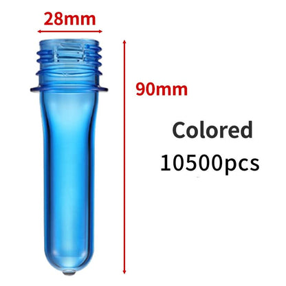 ZONESUN ZS-PCO1080 28mm PET Bottle Preforms for Blow Molding