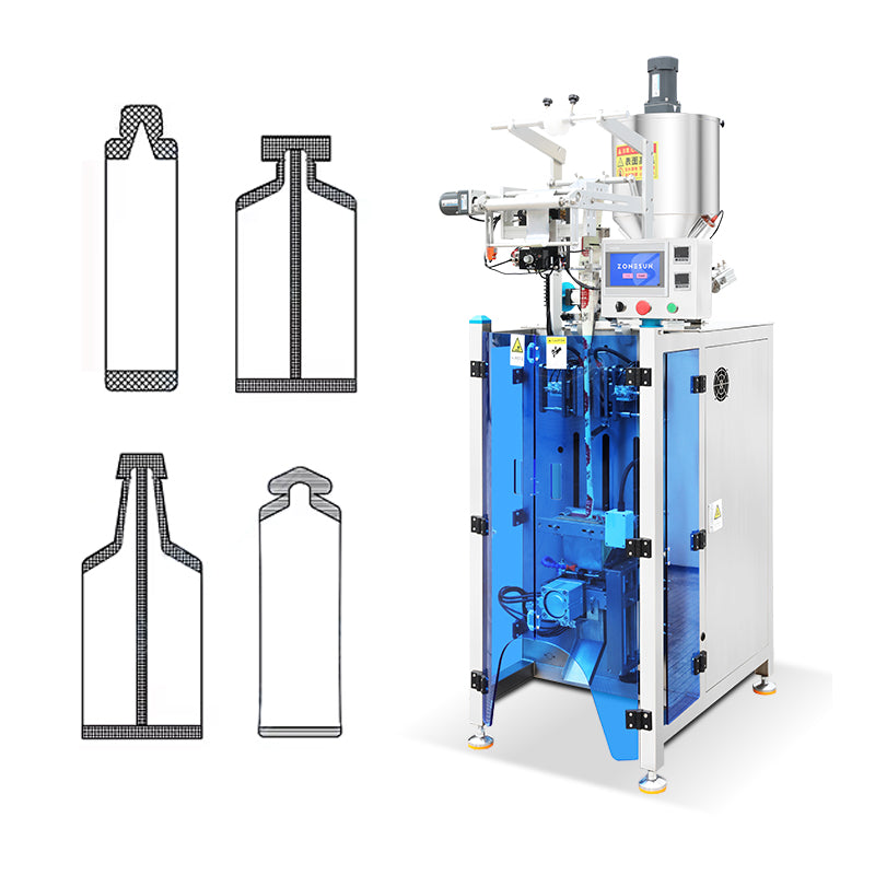 Zonesun ZS-FS240L  Automatic Irregular Pouch Stick Sachet Paste Filling and Sealing Machine