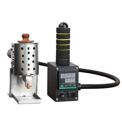 ZONESUN ZS-90TJ Hot Melt Glue Gun Labeling Machine Paper Bag Leather Carton Sealing Machine