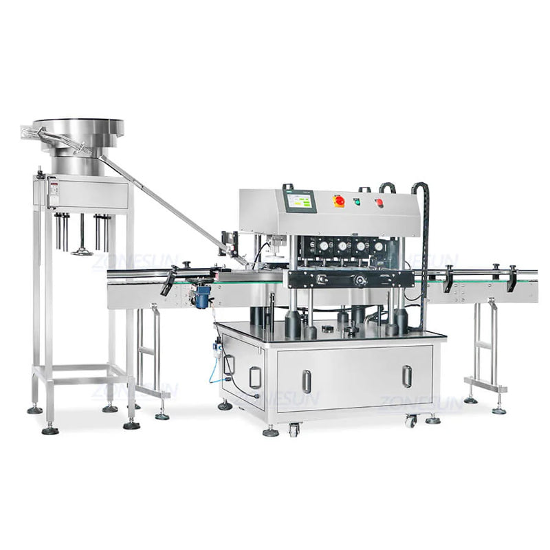 ZONESUN ZS-XG440B Automatic High-Speed Press and Screw Capping  Machine