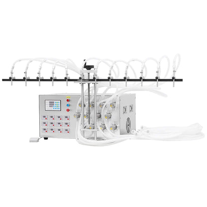 ZONESUN ZS-MPYT12P 12-Head Magnetic Pump Liquid Filling Machine