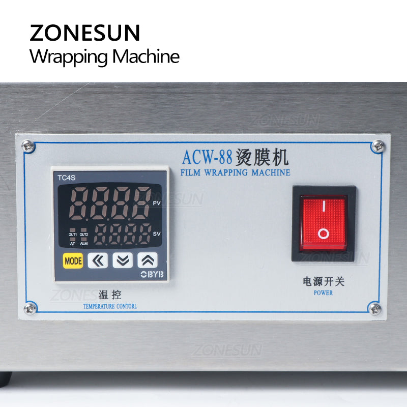 ZONESUN ZS-ACW88 Desktop BOPP Film Wrapping Machine for Small Boxes