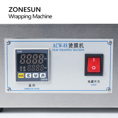 ZONESUN ZS-ACW88 Desktop BOPP Film Wrapping Machine for Small Boxes