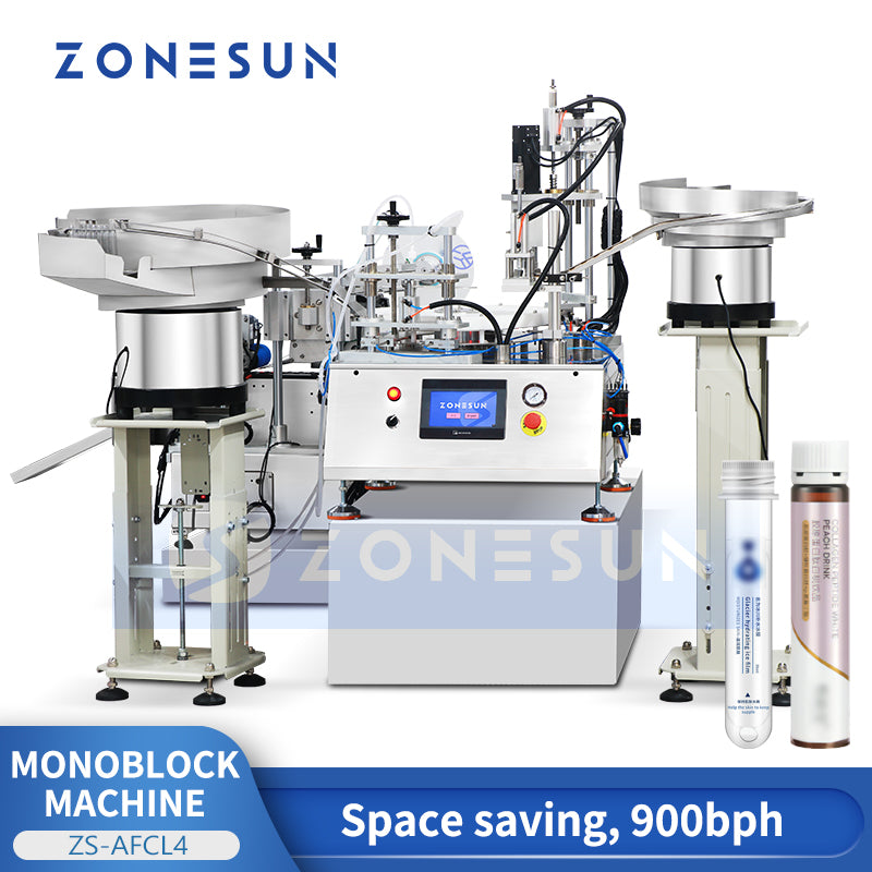 Zonesun ZS-AFCL4 Automatic Test Tube Monoblock Machine – Zonesun Auto Pack
