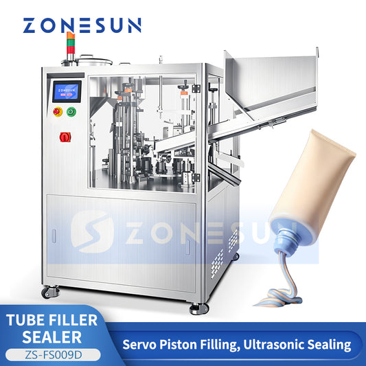 ZONESUN ZS-FS009D Automatic Double Head Syringe Filling and Sealing Machine for A+B Products