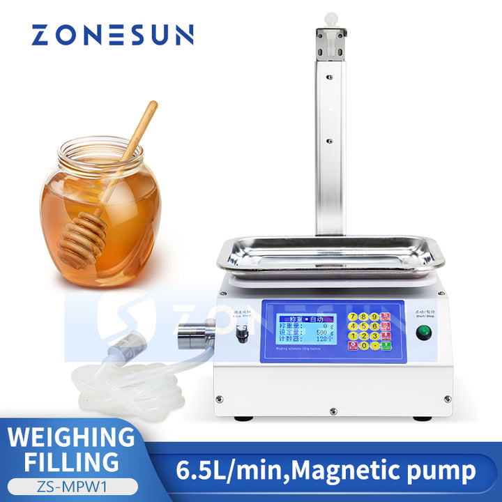 Zonesun ZS-MPW1 Weighing Filling Machine for Beverages