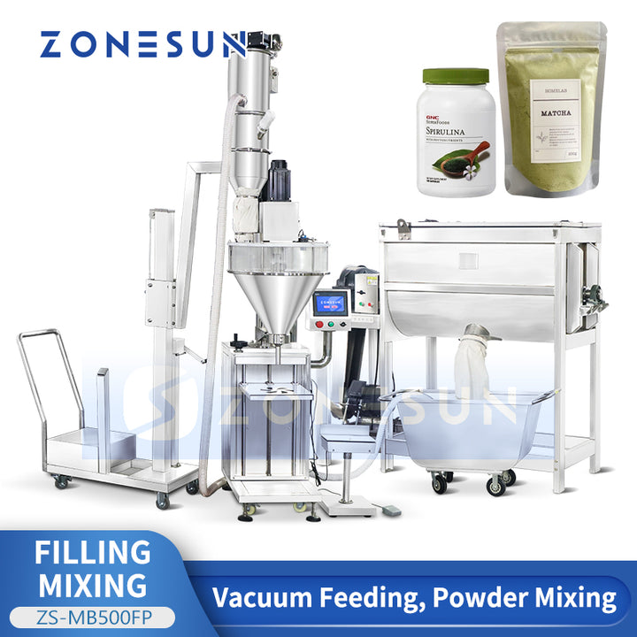 ZONESUN ZS-MB500FP Auger Filler Powder Weighing Filling Machine