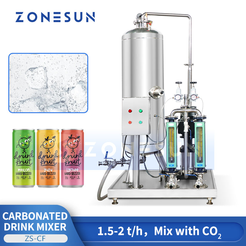 ZONESUN ZS-CF Carbonated Beverage Mixing Machine for Soda and Cola