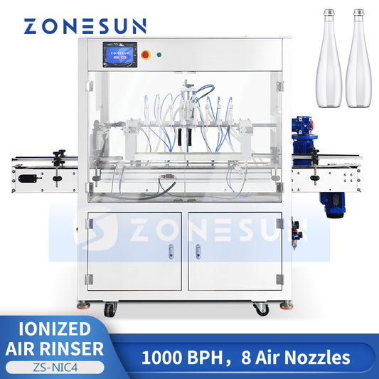 Ionized Air Bottle Rinser