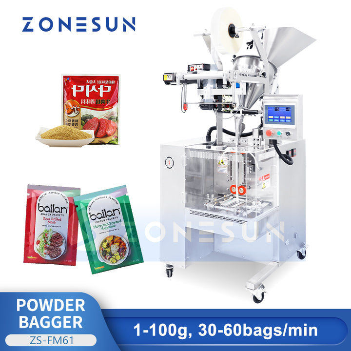 Zonesun ZS-FM61 Automatic Instant Coffee Powder Sachet Filling Sealing Machine