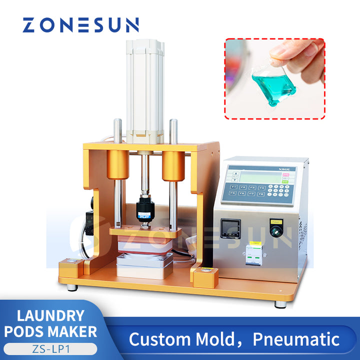 Zonesun ZS-LP1 Laundry Pod Sample Maker with Custom Molds