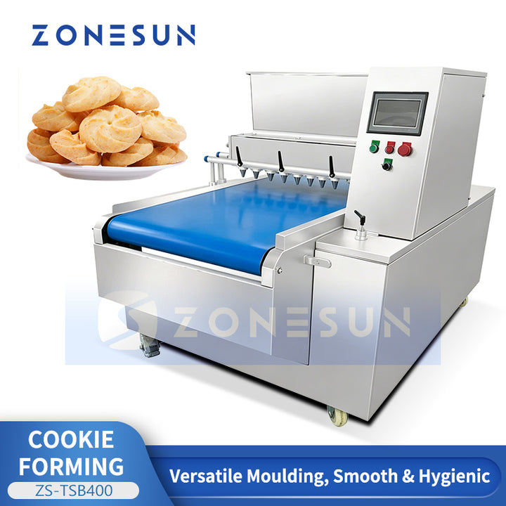 ZONESUN ZS-TSB400 Automatic Cookie Depositor Extruding and Forming Machine