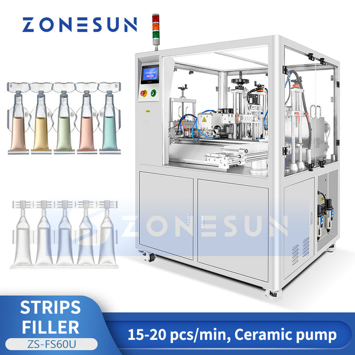 ZONESUN ZS-FS60U Automatic Monodose Strips Filling and Sealing Machine