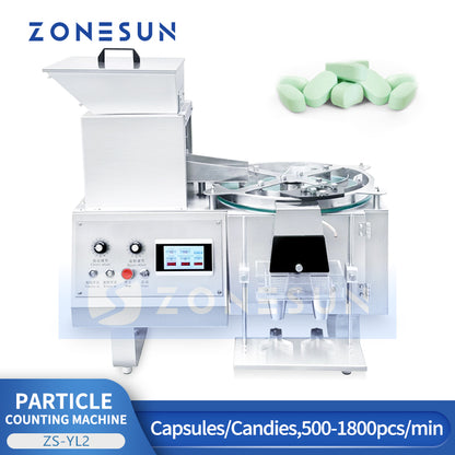 Zonesun  ZS-YL2 Capsule Counting Machine Applications