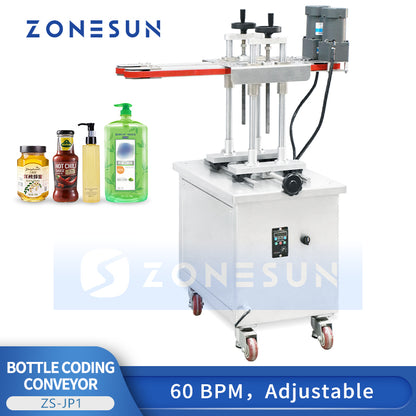 ZONESUN ZS-JP1 Automatic Round Bottle Clamping Transfer Conveying Machine For Production Line