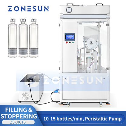 ZONESUN ZS-JJ01S Automatic Cartridge Filling and Stoppering Machine with Peristaltic Pump