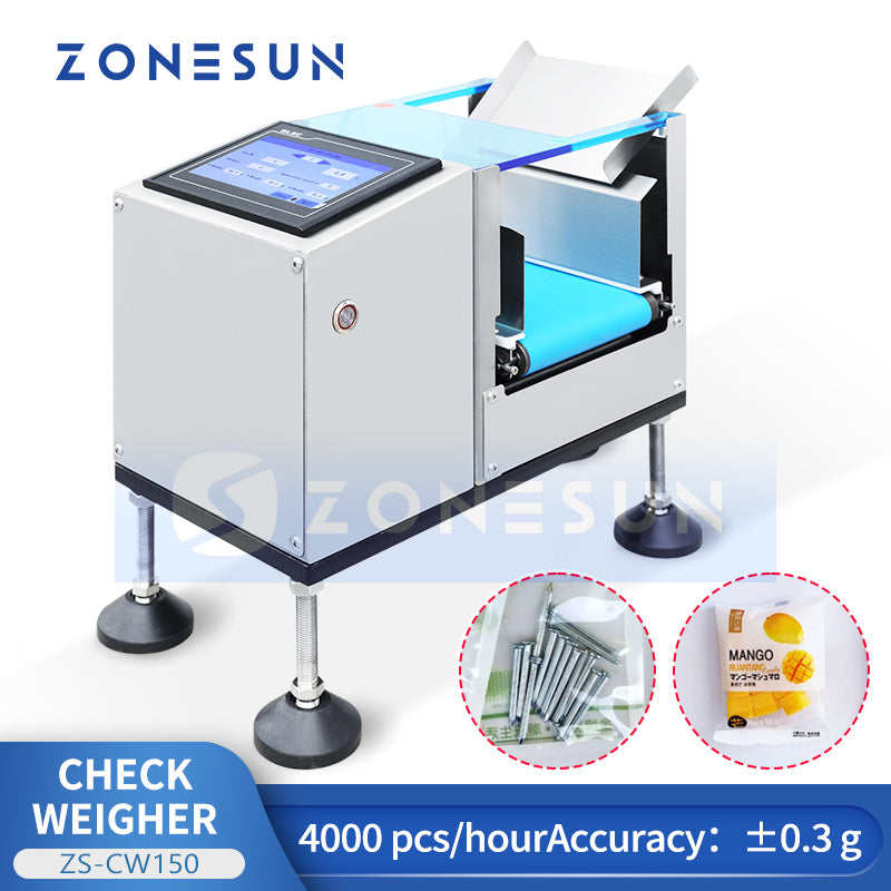 ZONESUN ZS-CW150 Compact Checkweigher Weight Sorting Machine