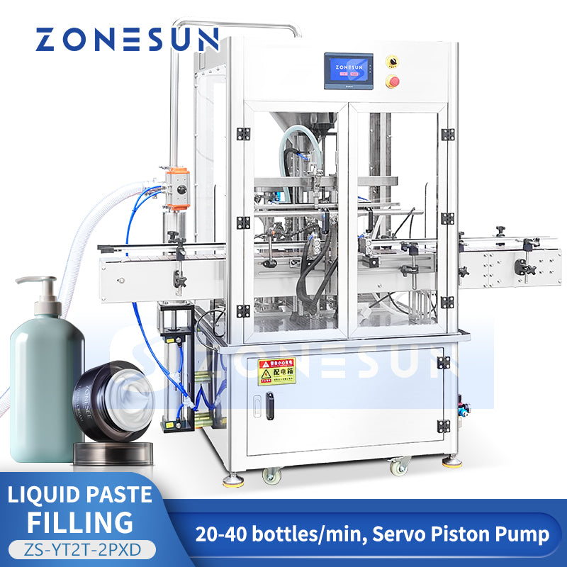 Servo Piston Pump Filling Machine