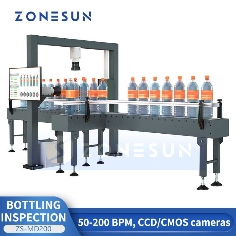 ZONESUN ZS-MD200 Vision Inspection System for Bottle Caps & Liquid Levels
