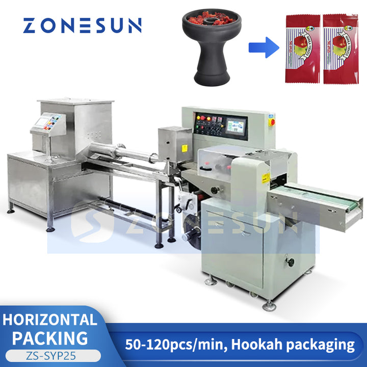ZONESUN ZS-SYP25 Hookah Molasses Packing Machine | Automatic Filling & Sealing for Shisha Tobacco & Herbal Paste