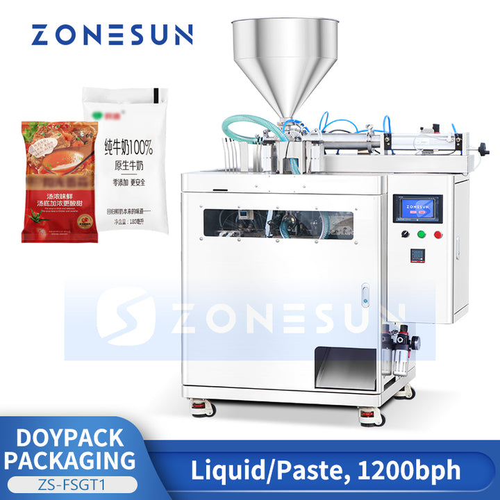 Zonesun ZS-FSGT1 Liquid Pouch Filling and Sealing Machine