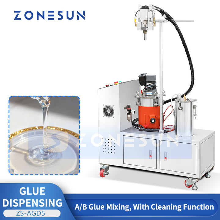 ZONESUN ZS-AGD5 Semi-Automatic Two-Component AB Glue Dispensing Machine