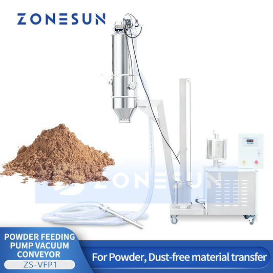 ZONESUN ZS-VFP1  Automatic Vacuum Powder Feeding Pump Transporting Machine|Material Feeder