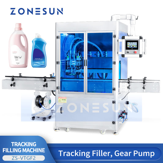 ZONESUN ZS-VTGF2 Servo Gear Pump Viscous Liquid Tracking Filler